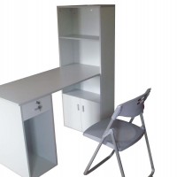 台式组合连体办公桌 办公室家用简易写字台办公桌 家用钢制办公