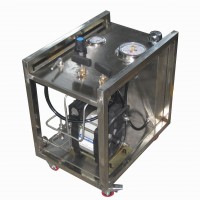 管材管件静压耐压爆破测试台 水压试验设备